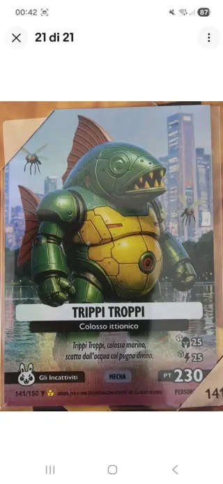 Album Completo Anomalía Galattica 150 Card Senza P