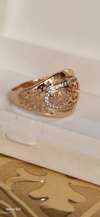 Anello vintage oro 14k