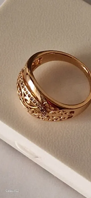 Anello vintage oro 14k