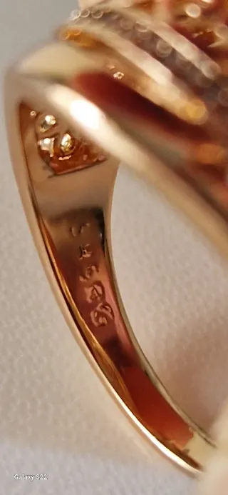 Anello vintage oro 14k