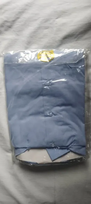 Camisa Velilla Azul Talla M y L