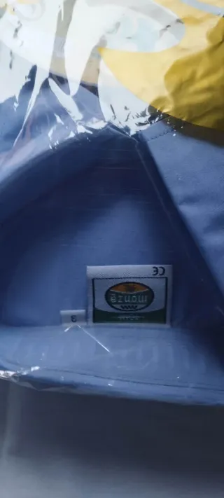 Camisa Velilla Azul Talla M y L