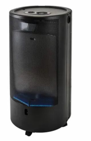 Estufa Gas Llama Azul Negra Butano