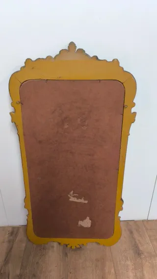 ESPEJO MADERA ANTIGUO ROCOCO LUIS XV