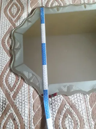 Espejo de pared biselado