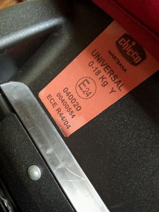 Seggiolino auto Chicco 0-18 kg
