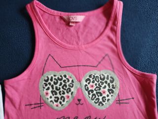 2 magliette bimba 5-6 anni OVS