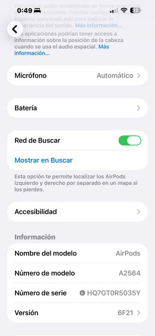 AirPods 3.ª Gen con Estuche de Carga 3H7PK9