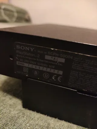 Consola PlayStation 2 Negra