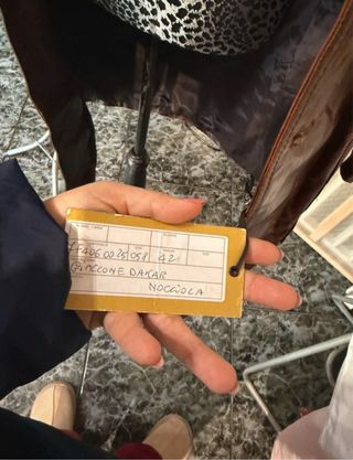 Blazer de cuero mujer marrón