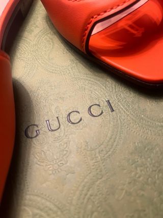 Sandali Gucci Arancioni Donna
