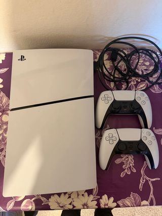 Consola PS5 Sony Blanca + 2 Mandos + proyector