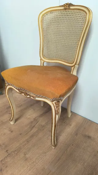 SILLAS ANTIGUAS ISABELINAS O LUIS XV