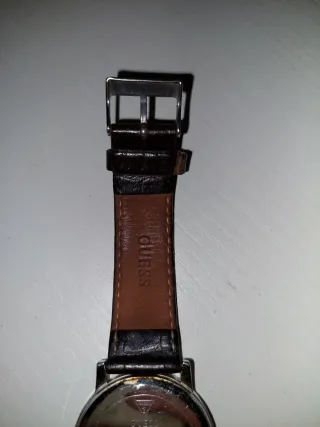 Orologio Guess Uomo Pelle Nero Oro