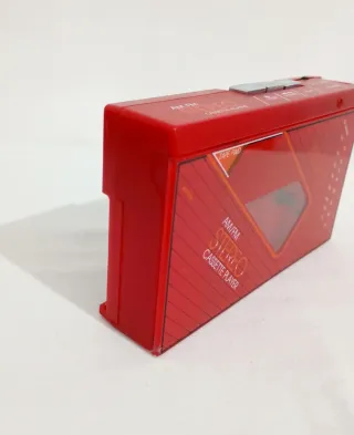 Radio Casete Walkman Punto Azul Roja Vintage