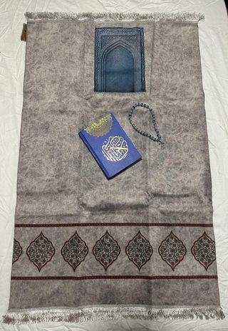 Set Alfombra islam Nueva de rezo/oración de Egipto