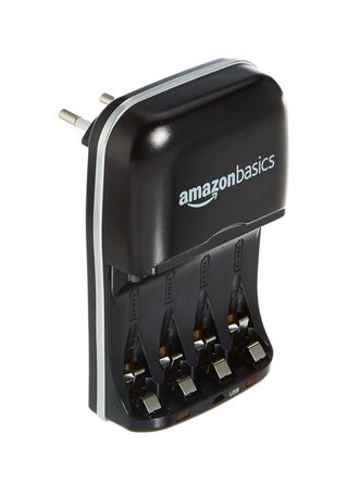 Cargador Pilas AA AAA Amazon Basics