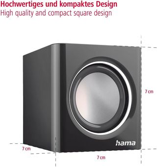 Altavoces Hama Sonic Mobil 185 USB + Jack 3.5mm