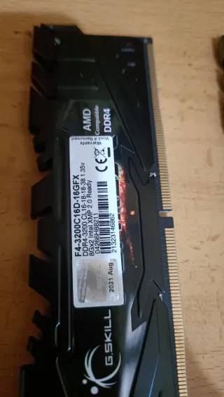 G.Skill FlareX DDR4 3200MHz 16GB (2x8GB) CL16