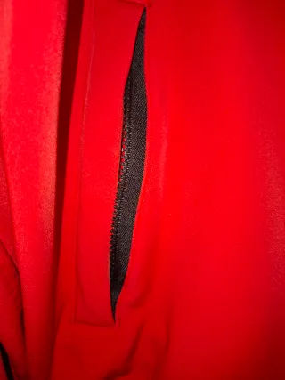 K-Way Polartec Giubbotto Rosso