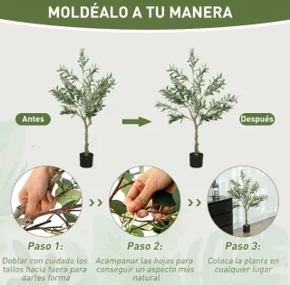 OFERTA Pack 2 Olivos Artificiales NUEVOS 120 CM