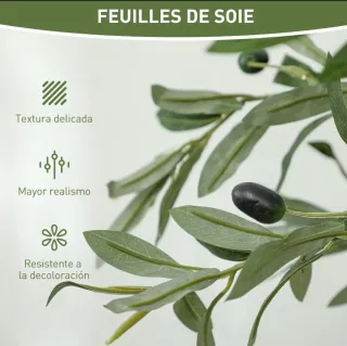 OFERTA Pack 2 Olivos Artificiales NUEVOS 120 CM