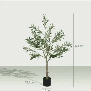 OFERTA Pack 2 Olivos Artificiales NUEVOS 120 CM