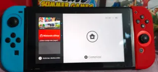 Nintendo Switch completa + mando + juegos
