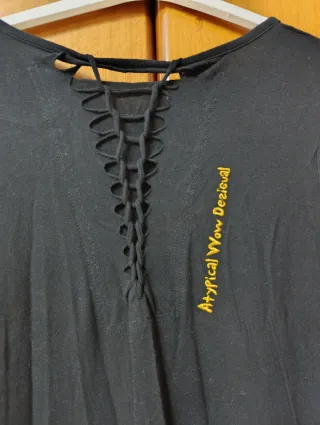 Vestido desigual con estampado