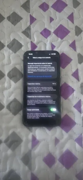 iPhone 14 Negro 76% Batería