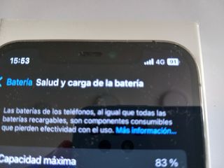 iPhone 12 Pro - Salud de Batería 83%