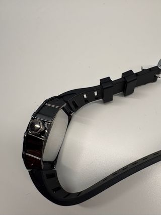 Reloj Esqueleto Negro Hombre Nuevo