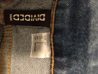 Pantalón vaquero recto azul
