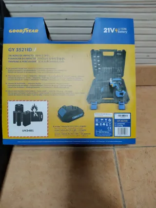 Taladro percutor Goodyear GY 3521ID