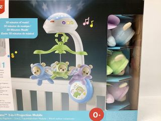 juguetes bebes fisher-price butterfly dreams 3 en 1 projection mobile