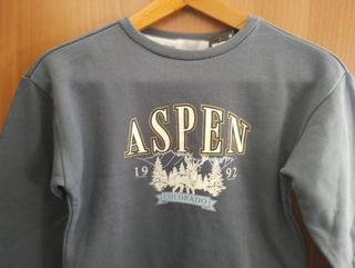 Felpa Aspen Colorado 8-9 anni nuova
