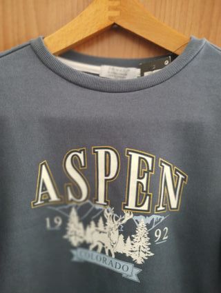 Felpa Aspen Colorado 8-9 anni nuova