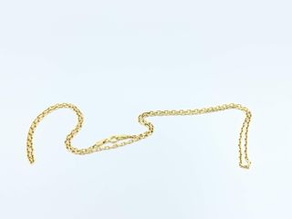 cadena oro 18k 25cm