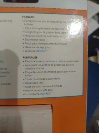 Pedômetro Timex Slim Pocket