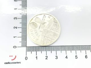moneda plata 925mm con no