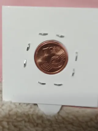 10 Monedas 1 Céntimo España 2008 SC