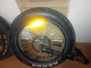 Ruedas de bicicleta fat bike