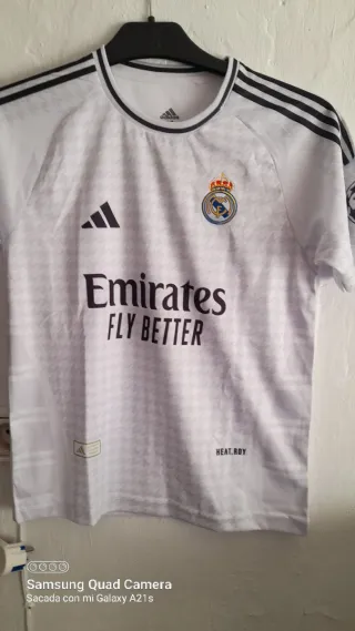 Camiseta Adidas Mbappé 9 Blanca