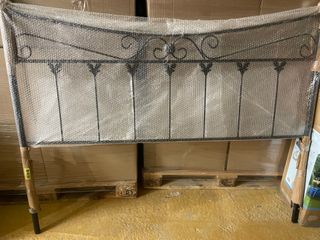 Cabecero Forja Negro 150 cm