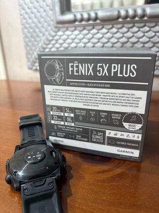 Garmin Fenix 5X Plus Negro