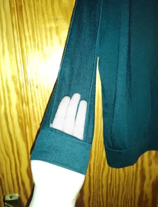 Camiseta de vestir manga larga