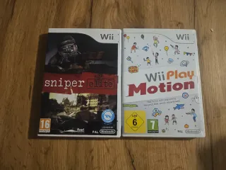 Juegos Wii: Sniper Elite y Wii Play Motion