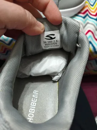 Zapatillas Hobibear grises talla39