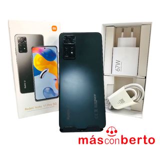 Móvil Xiaomi Redmi Note 11 Pro 5G 128GB Negro