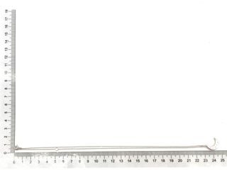 gargantilla plata 925mm con piedra con circonita 22cm